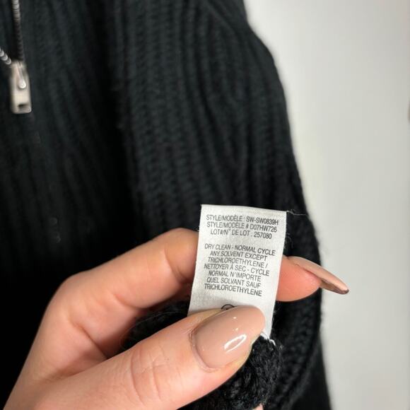 Helmut Lang Asymmetric Zip Wool Sweater - Picture 8 of 9